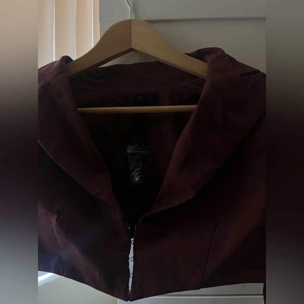 Cropped blazer - Picture 3 of 4